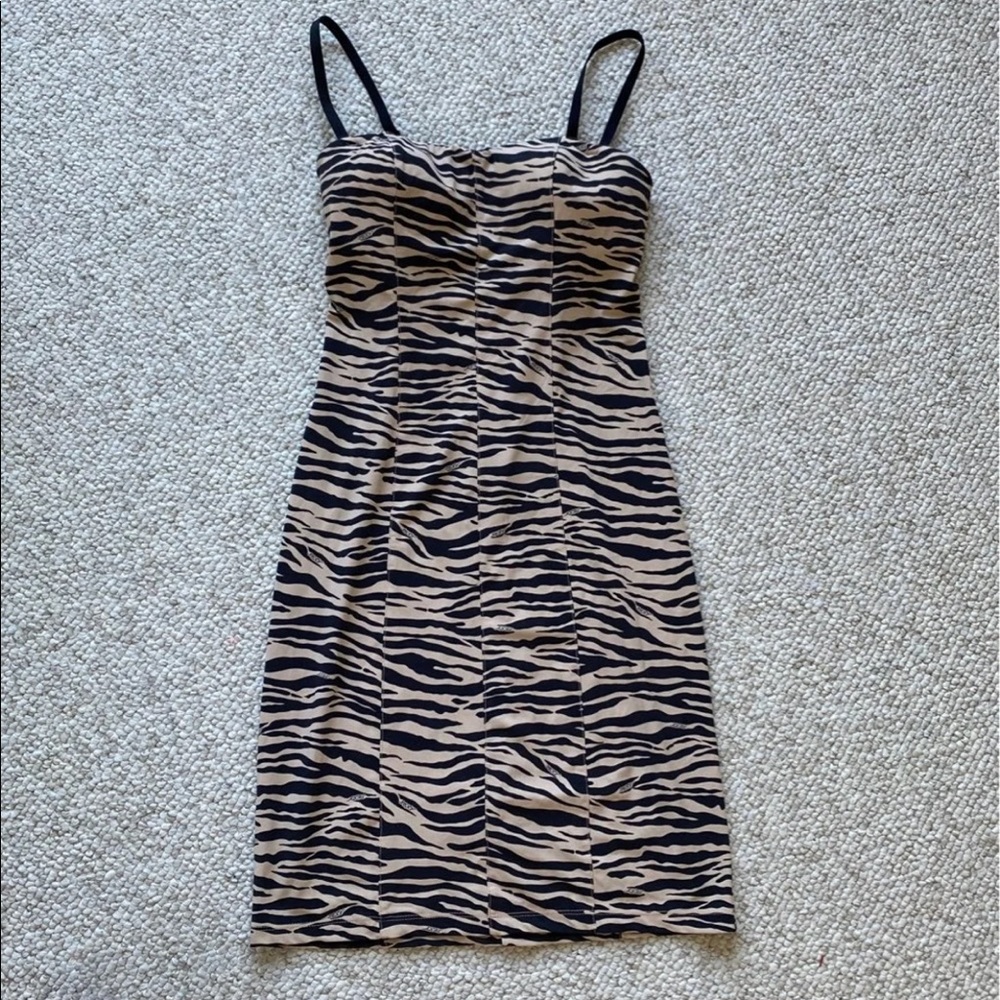 Victoria Secret Zebra Slip Dress